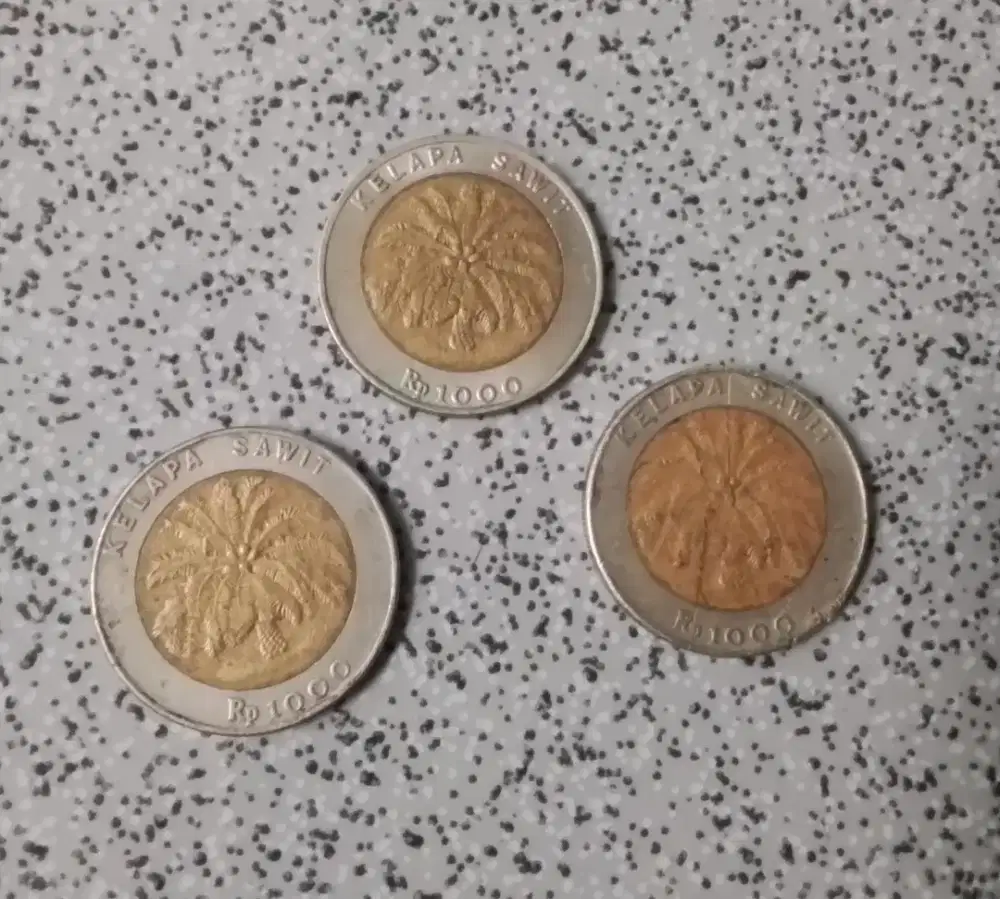 KOIN KELAPA SAWIT 1000 RUPIAH (COLLECTOR ONLY)
