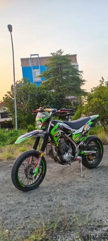 supermoto KLX 230cc bore up 315cc | full paper