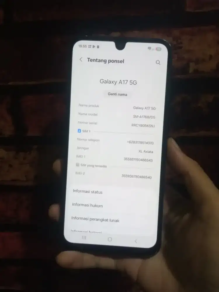 Samsung A17 5G Ram 8/256 Resmi sein