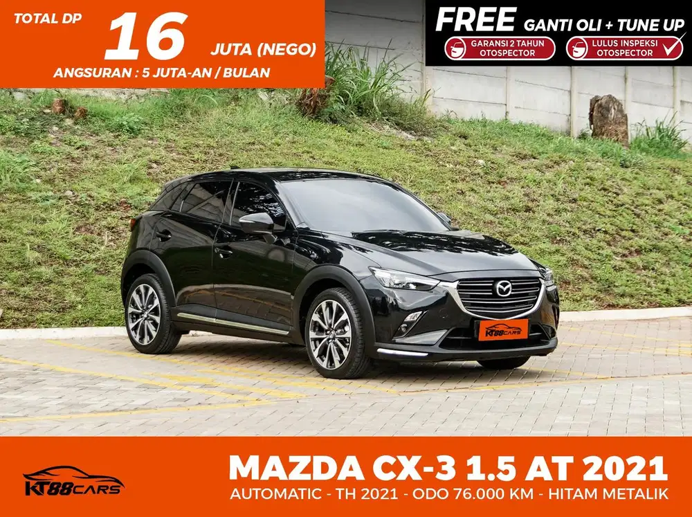Bergaransi MAZDA CX3 1.5 AT 2021
