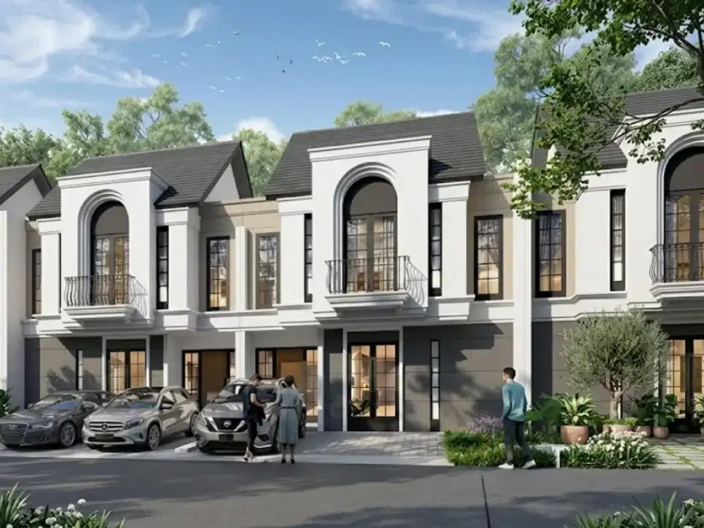 Rumah Modern Tipe Carnation dengan Konsep Luas & Elegan - Citraland City Kedamean Cluster Charlotte- Dekat Tol Krian