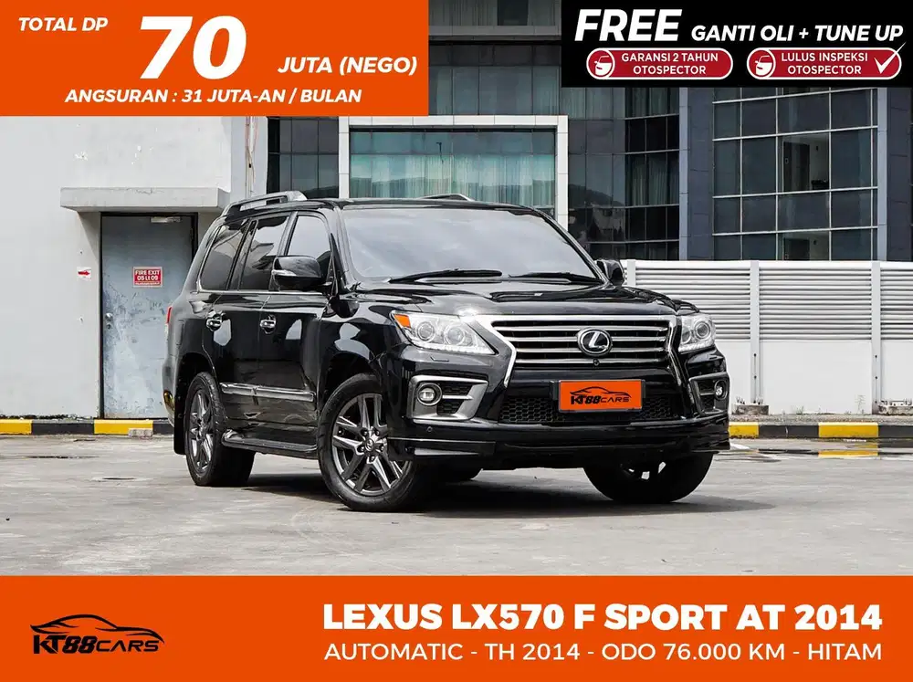 Dp 70jt Bergaransi LEXUS LX570 F SPORT AT