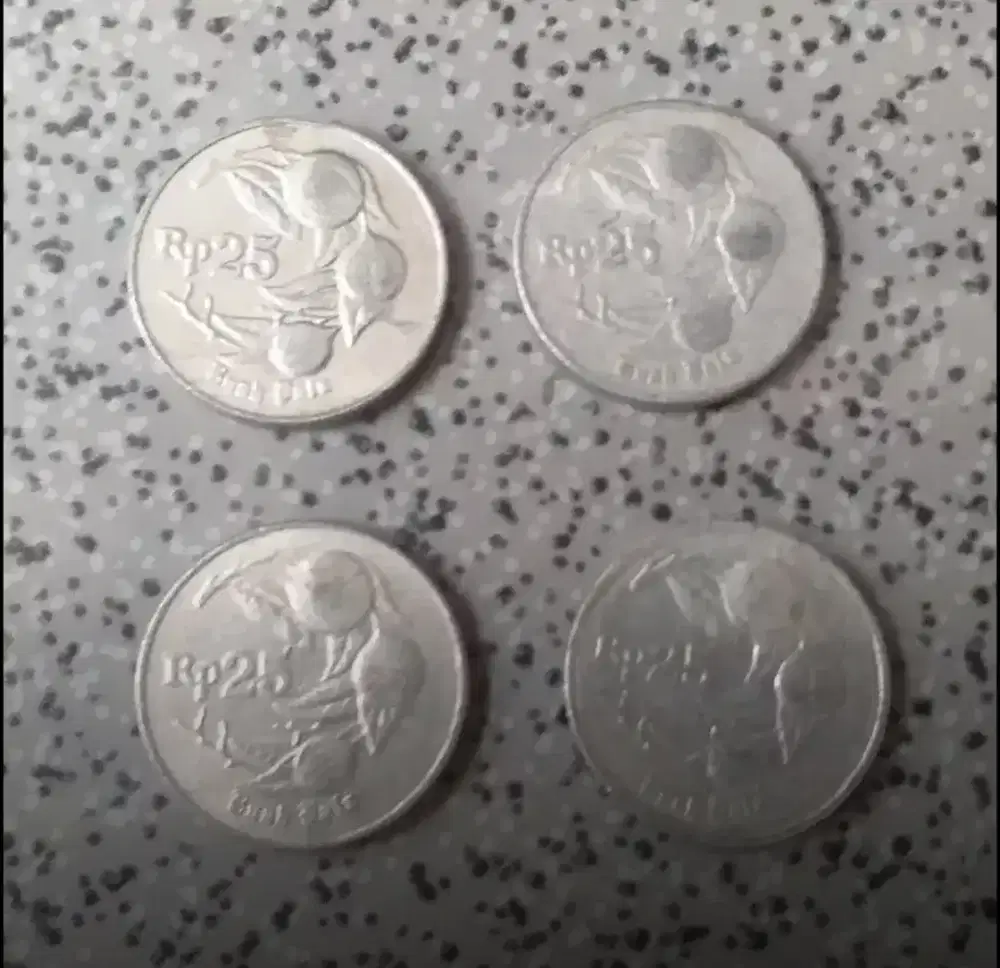 UANG KOIN 25 RUPIAH MANGGIS 1994 (COLLECTOR ONLY)