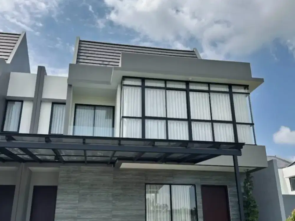 Rumah Minimalis Modern Graha Natura tipe IlLona Surabaya Barat