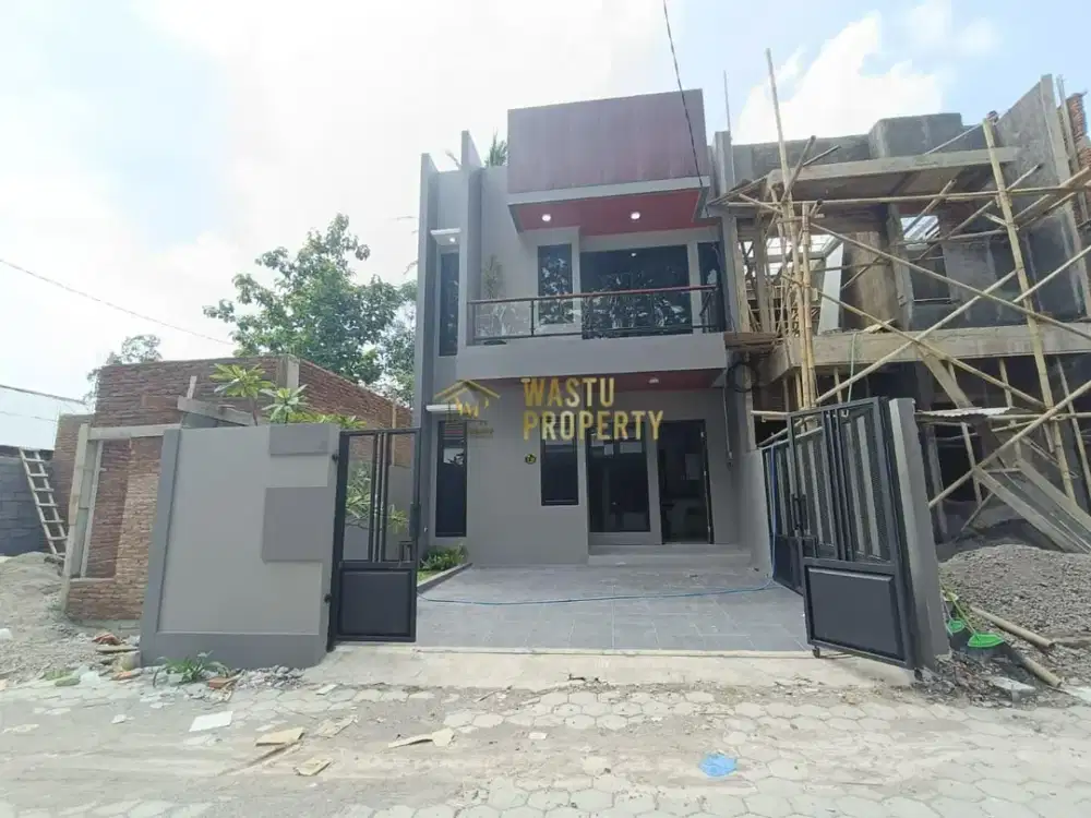 Hunian Stylish 2 Lantai Under 1 M Siap Huni, Ngemplak Sleman