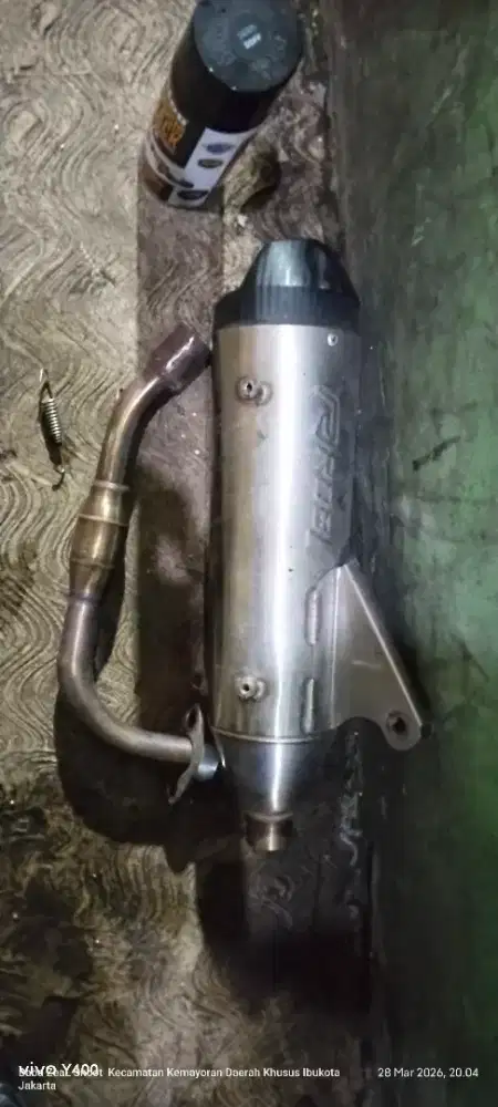 Knalpot rob 1 original sarfull