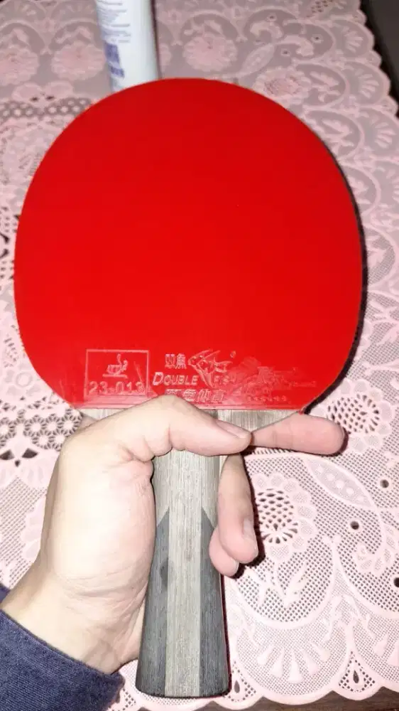 Stik tenis meja/pingpong rakitan LIKENEW