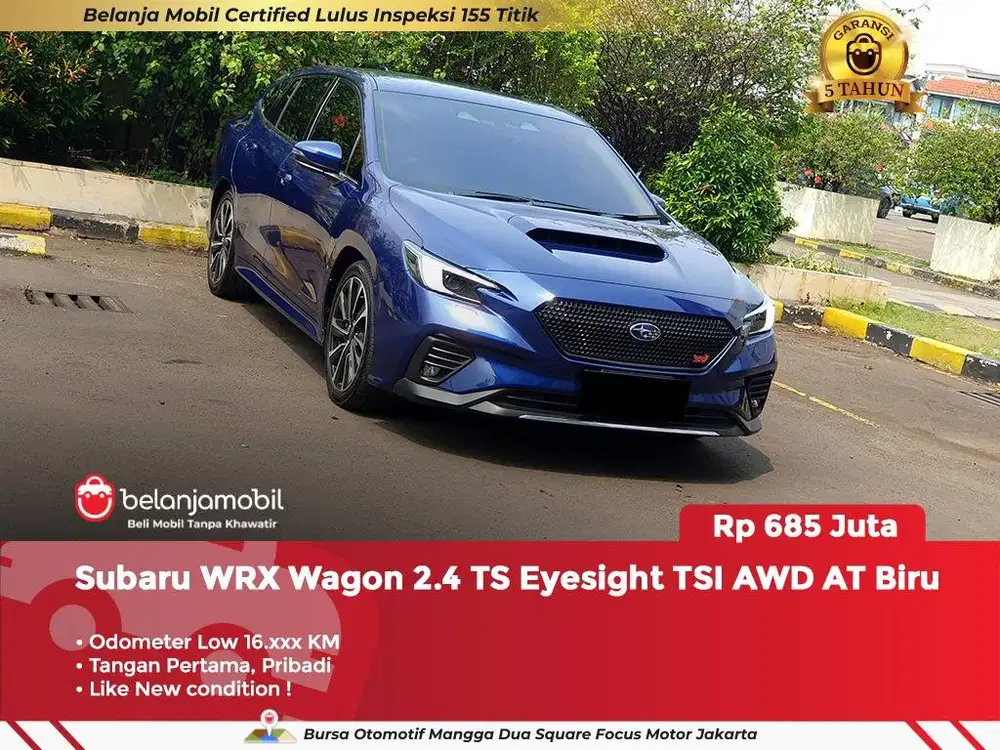 [ KM LOW ] Subaru WRX Wagon 2.4 TS Eyesight TSI AWD 2023/2024