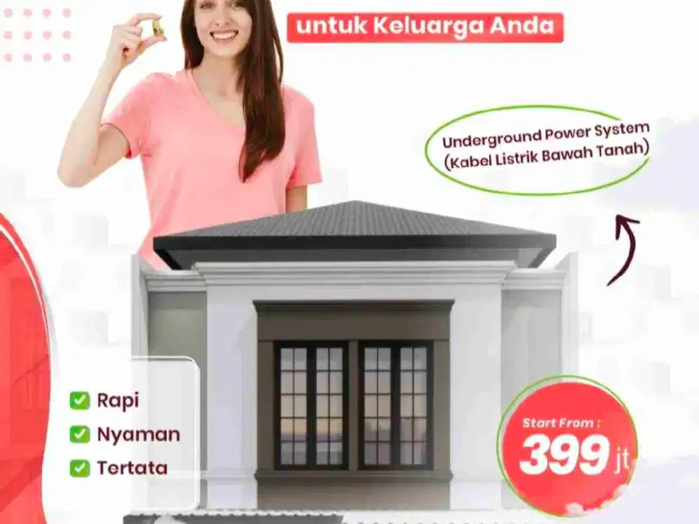 RUMAH CANTIK STRATEGIS MINIMALIS MODERN HARGA MURAH DI JALAN GAJAH MADA MAJENANG GROBOGAN