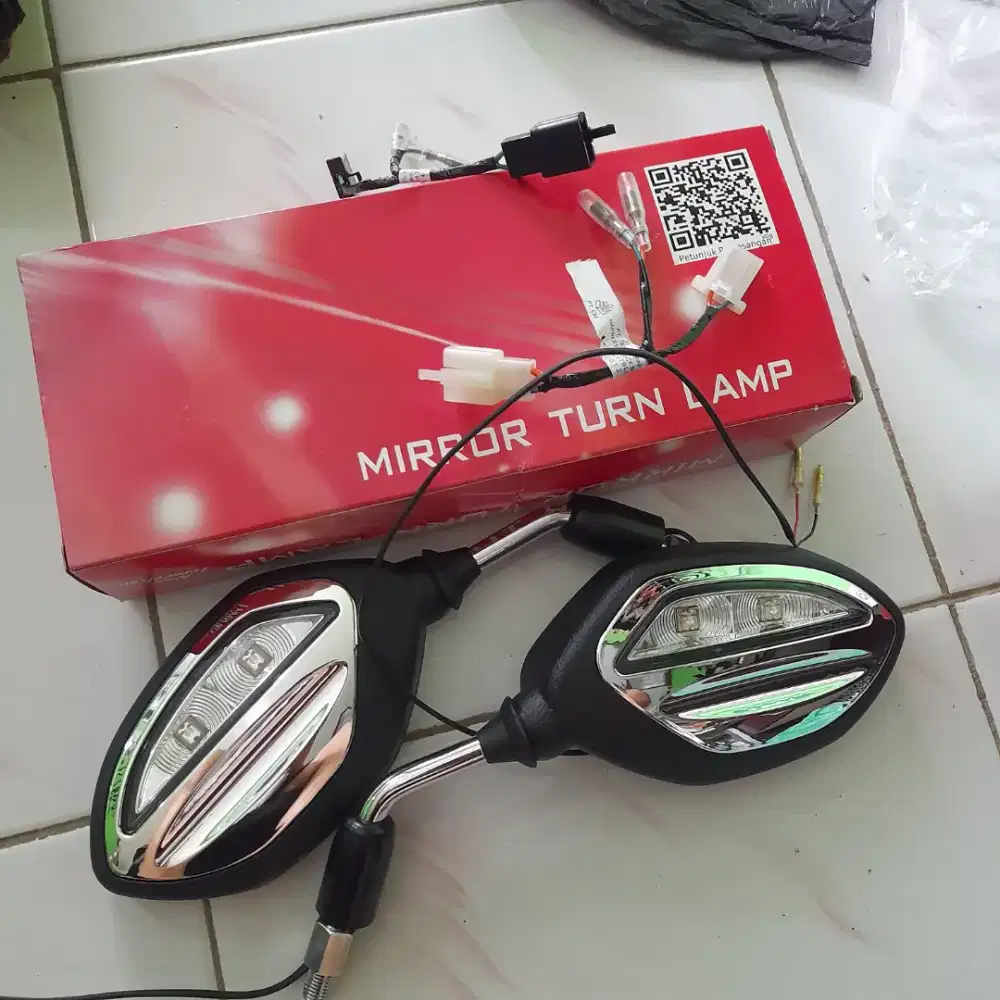spion led honda beat