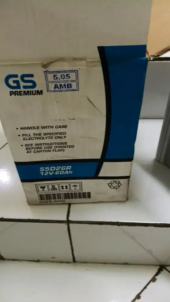 Aki GS MOBIL TOYOTA INOVA model basah