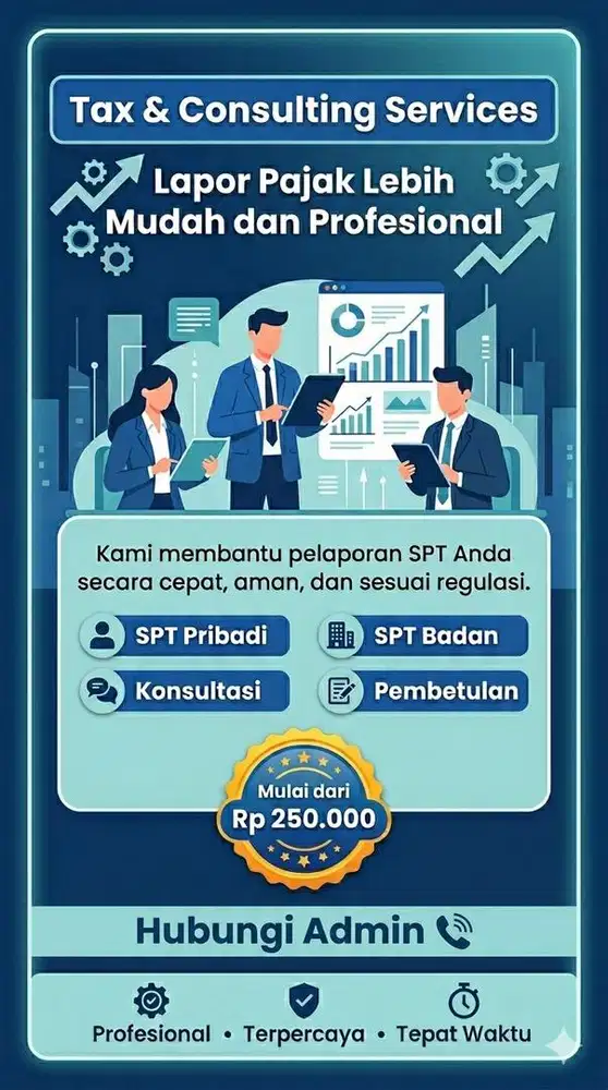 Jasa Lapor spt tahunan pribadi dan badan