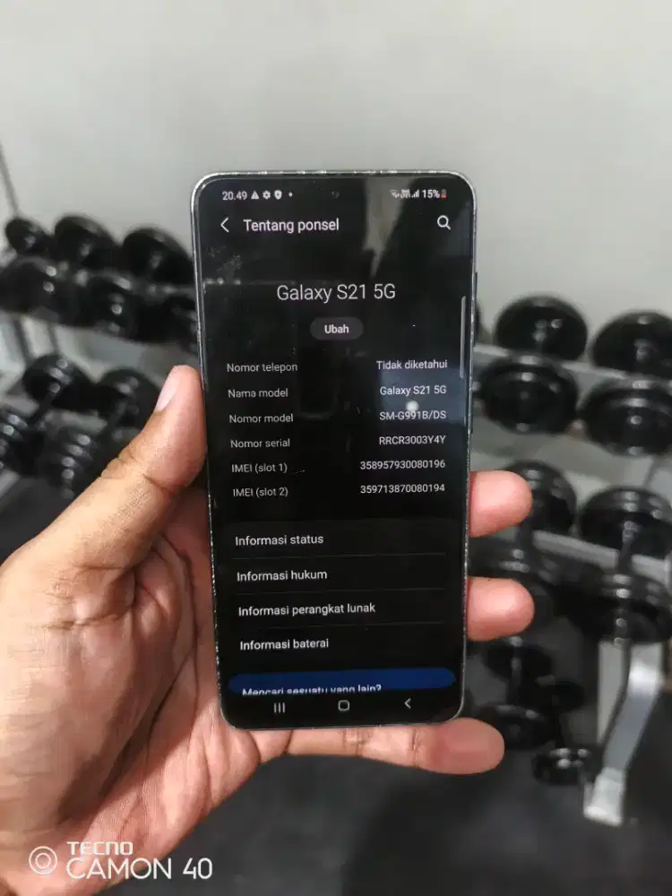 Samsung s21 5G 8/256gb SEIN