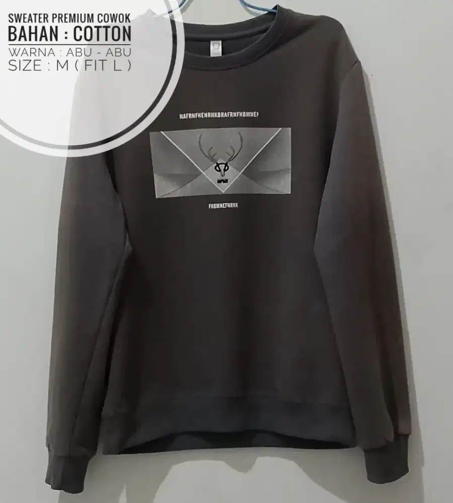 SWEATER PREMIUM COWOK