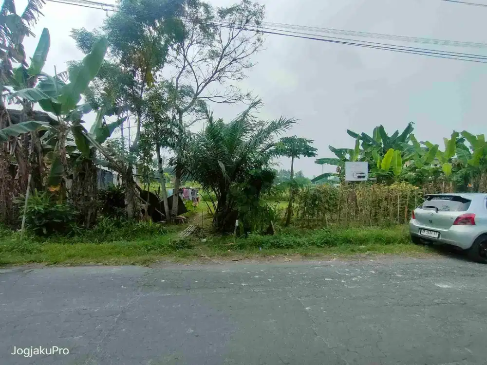 Tanah murah strategis dekat exit toll Gamping, UGM dan Malioboro