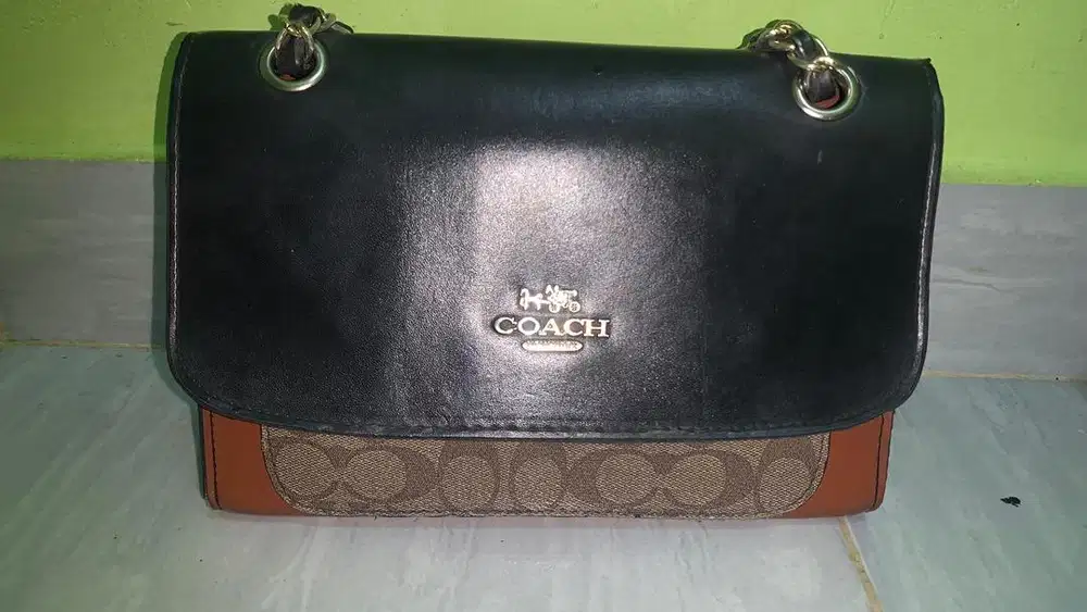 tas coach sedang ori