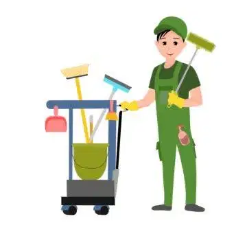 Jasa bersih bersih rumah dll.