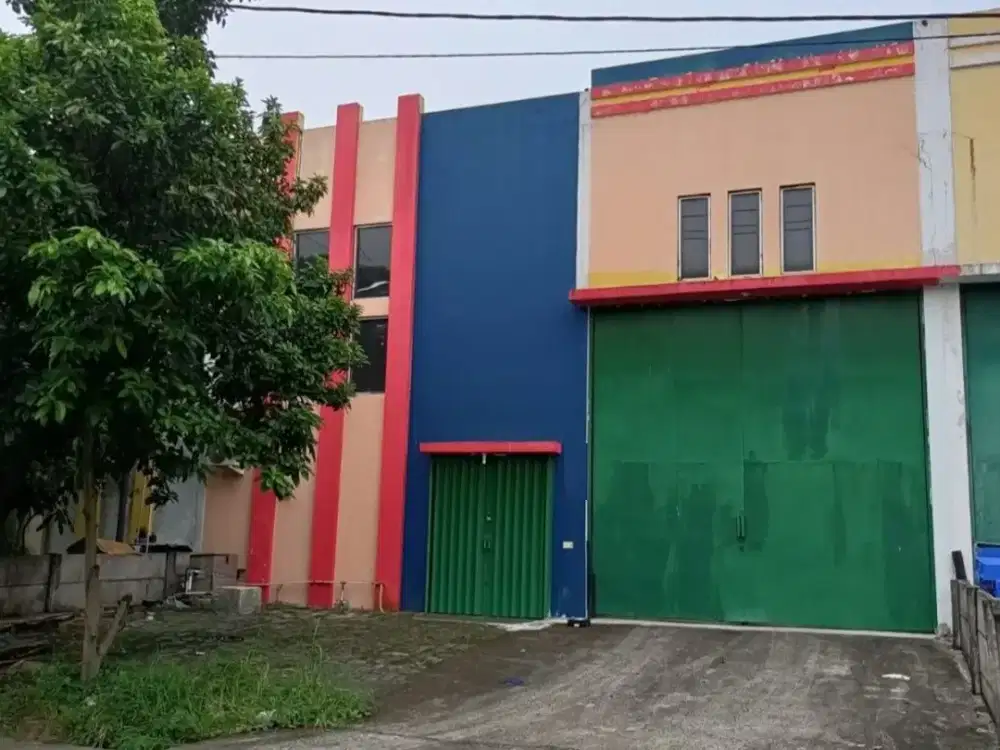 Disewakan Gudang Bizhub Serpong dekat Taman Tekno BSD dan Tol JORR