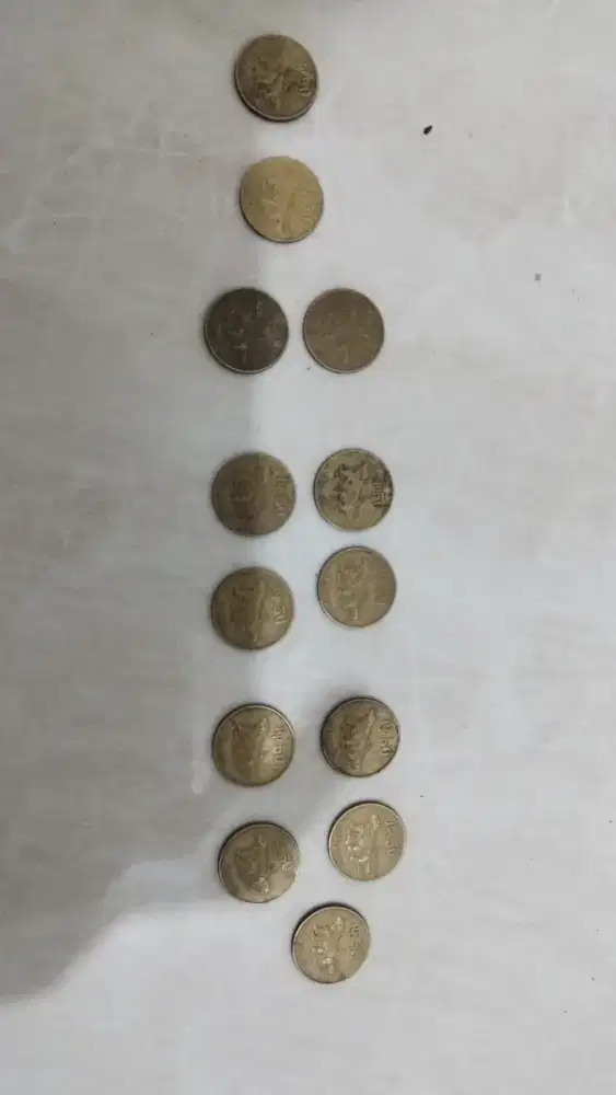 koin 50 perak tahun 1993,1994,1995,1998