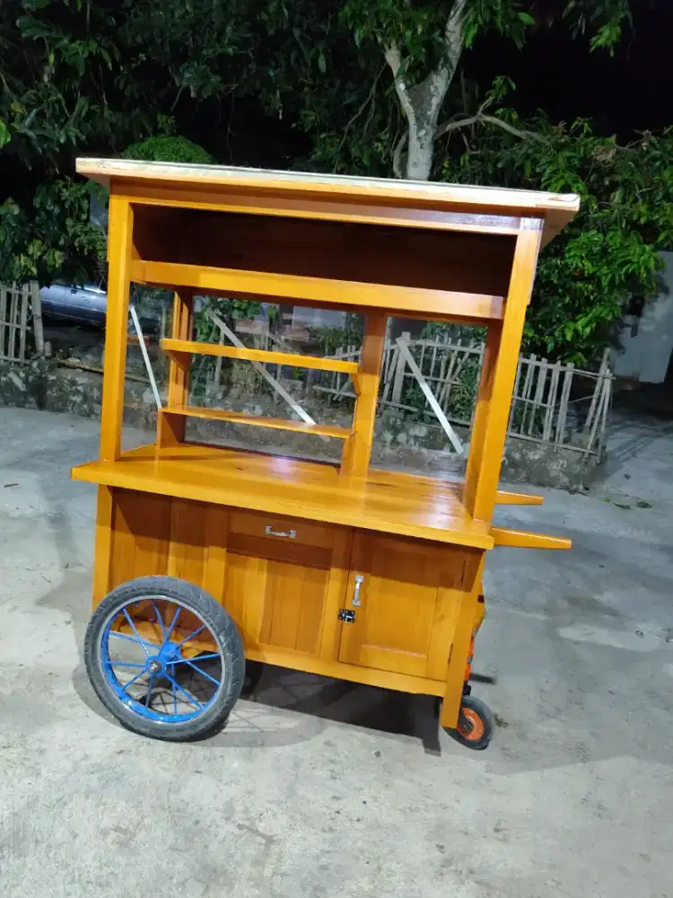 Gerobak Angkringan jg Melayani Pesanan Grobak Bakso Mie Bubur Sate dlL