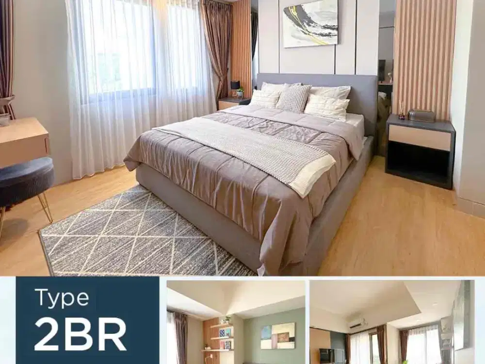 Di Jual Apartemen Siap HUNI Nempel Stasiun LRT