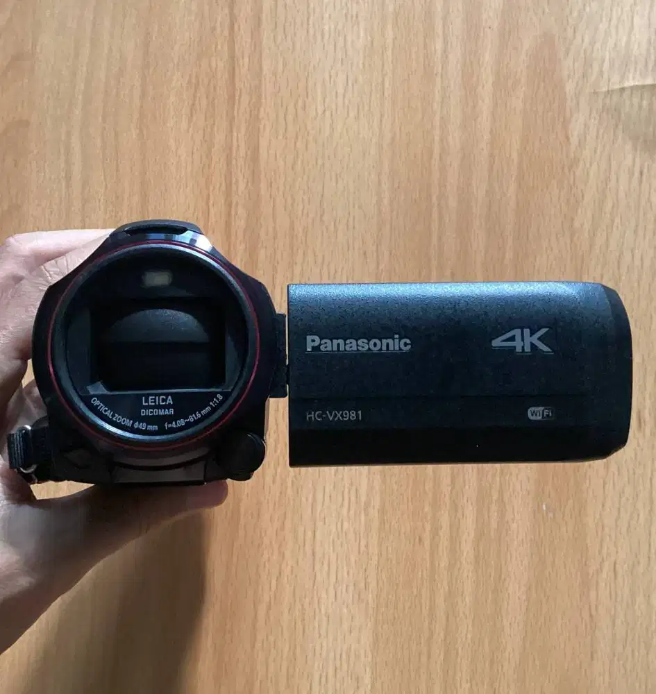 Dijual Camera Panasonic HC-VX981 4K Wifi (Second)