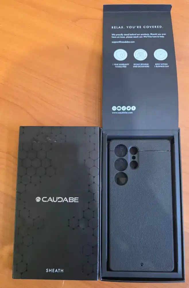 Case Caudabe Sheath Samsung S25 Ultra Casing S25 Ultra