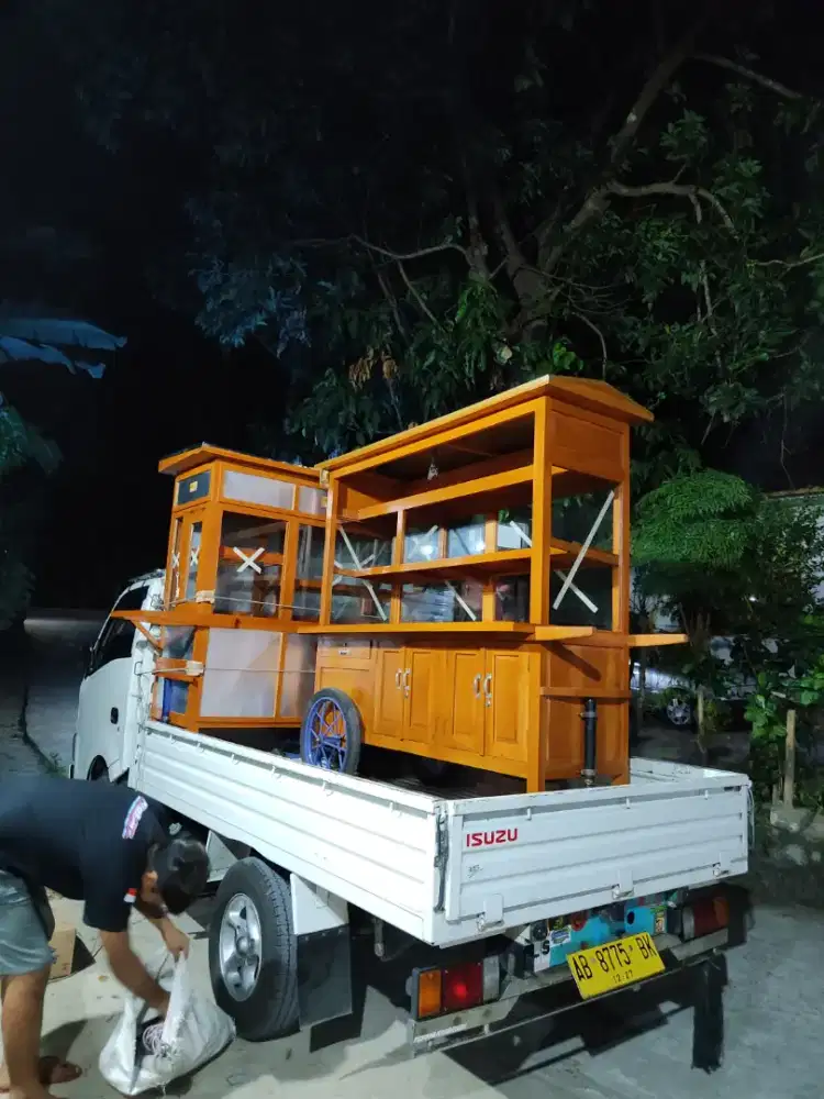 Gerobak Angkringan jg Melayani Pesanan Grobak Bakso Mie Bubur Sate dlL