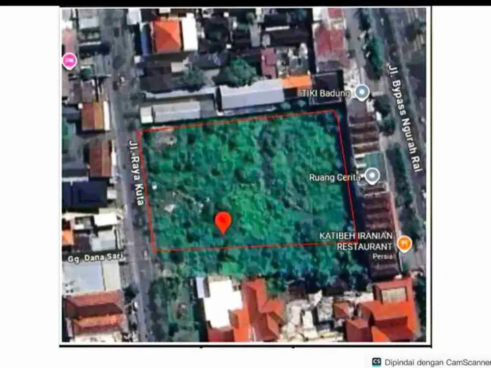 Dijual sangat murah tanah di Kuta Raya  Bali dibawah harga pasar