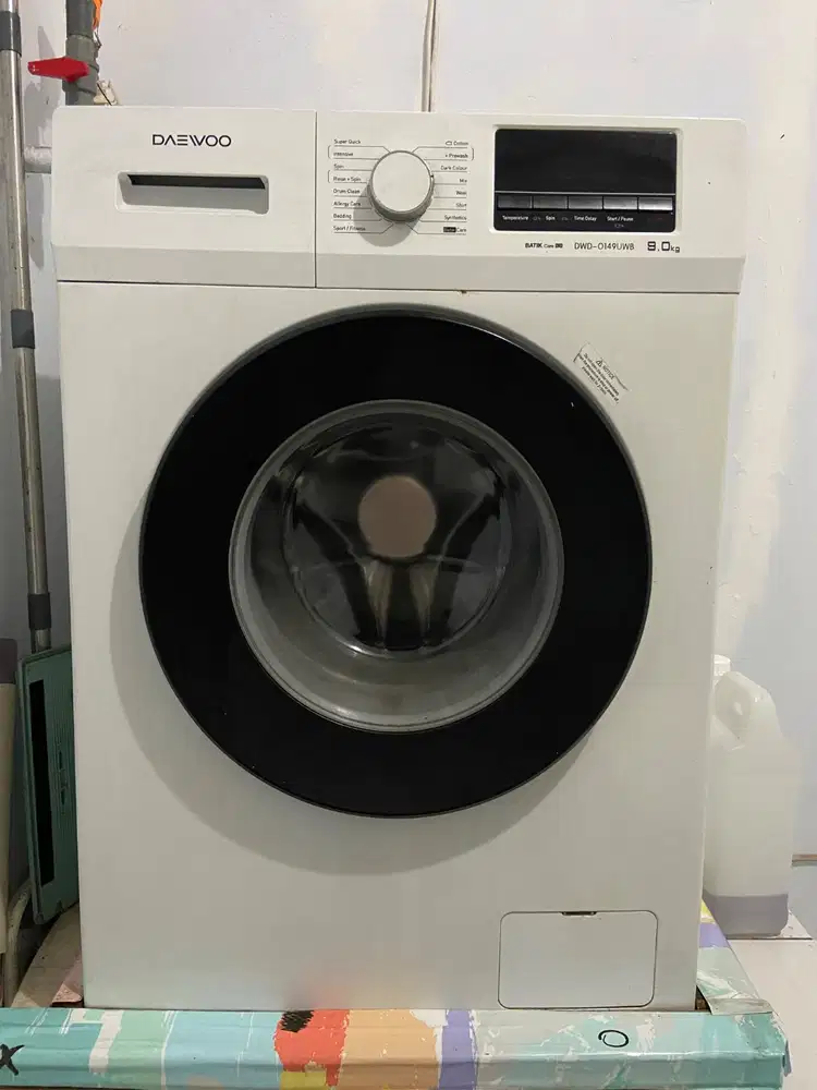 Mesin Cuci Daewoo Bukaan Depan