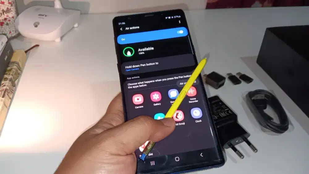 Samsung Galaxy Note 9 6/128 Warna Rare Ocean Terawat