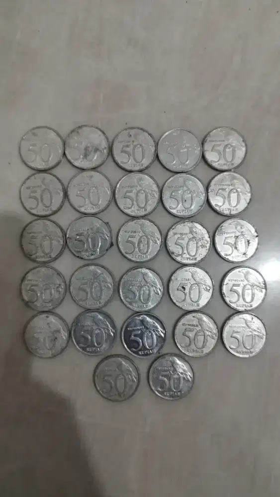 Koin 50 Perak 1999,2002