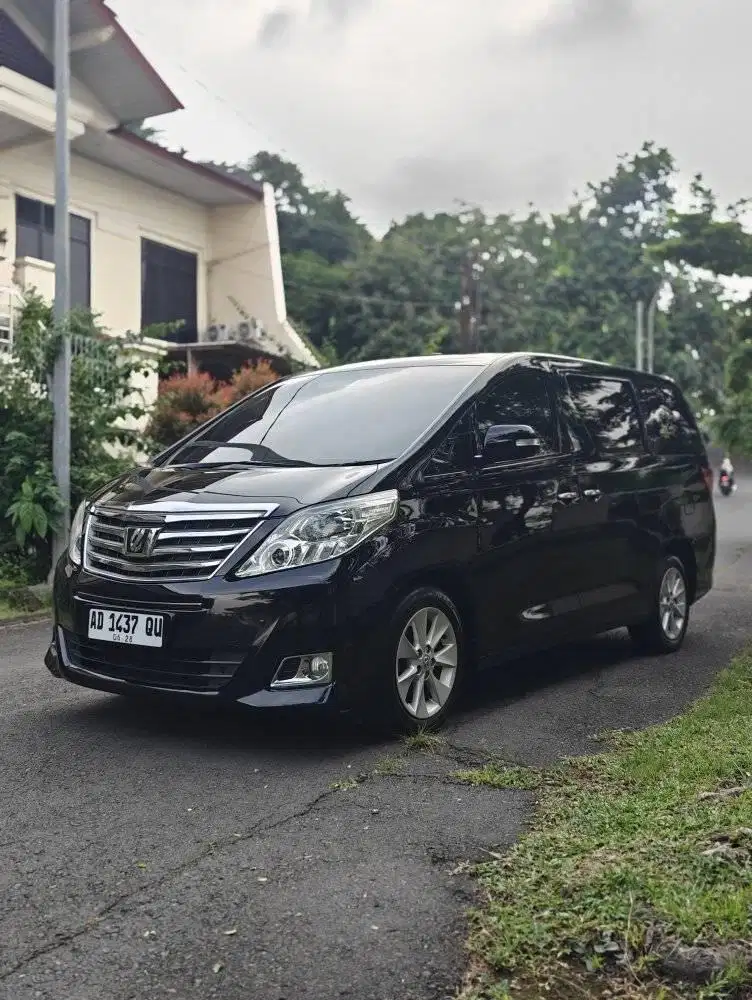 ISTIMEWA! ALPHARD 2.4 G ATPM 2012 PILOT SEAT! ORISINIL, LOW KM, TOP