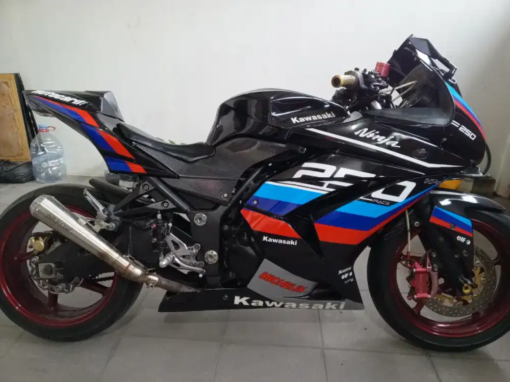 Ninja 250 2 silinder karbu tangerang kota