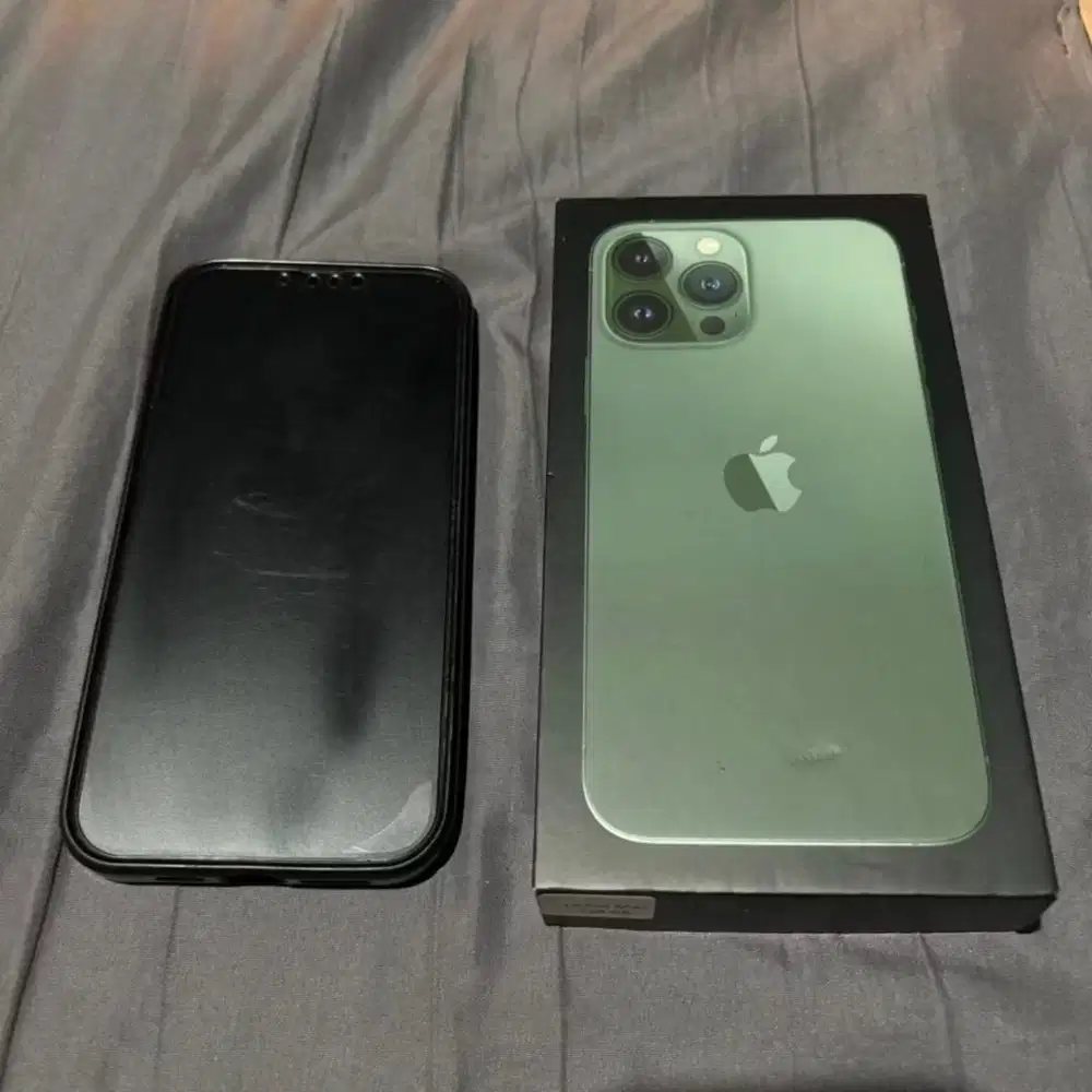 iPhone 13 Pro Max 128gb ex Garansi Resmi iBox Green