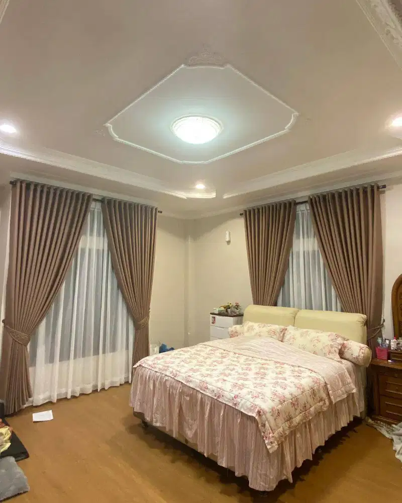 Jual Gorden Blackout Pasang Skat Klinik Hordeng Pintu Gordyn Vitrase