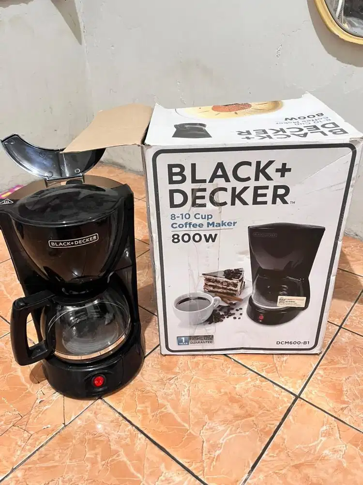 MESIN KOPI BLACK+DECKER 800 WATT | COFFE MAKER