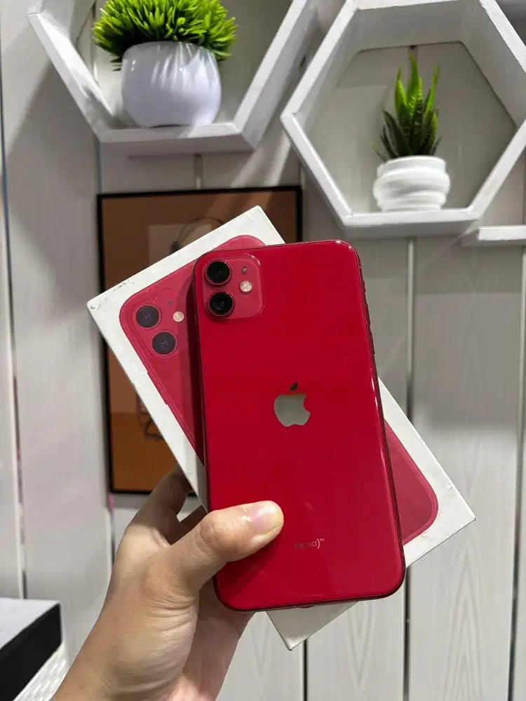 IPhone 11 64 Red Mulus Nomines Fullset