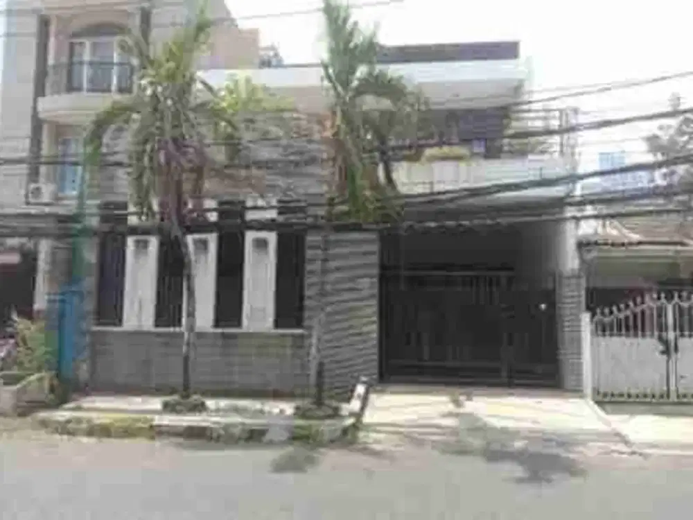 lelang rumah 2 lantai jl dsrmo permai selatan surabaya