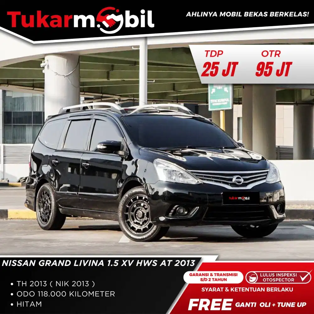 [BERGARANSI] NISSAN GRAND LIVINA 1.5 XV HWS TAHUN 2013