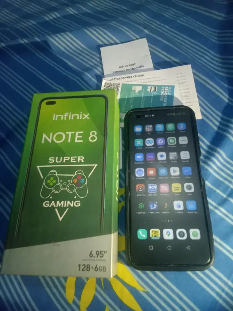 Infinix note 8 ram 6/128 gb