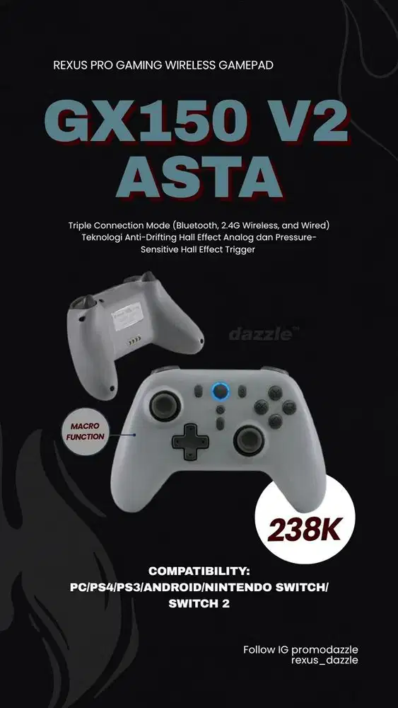 Gamepad Asta GX150 V2