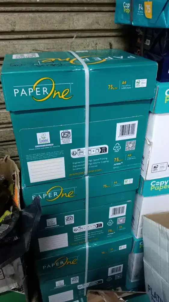 Kertas HVS A4 75 Gram Paper one