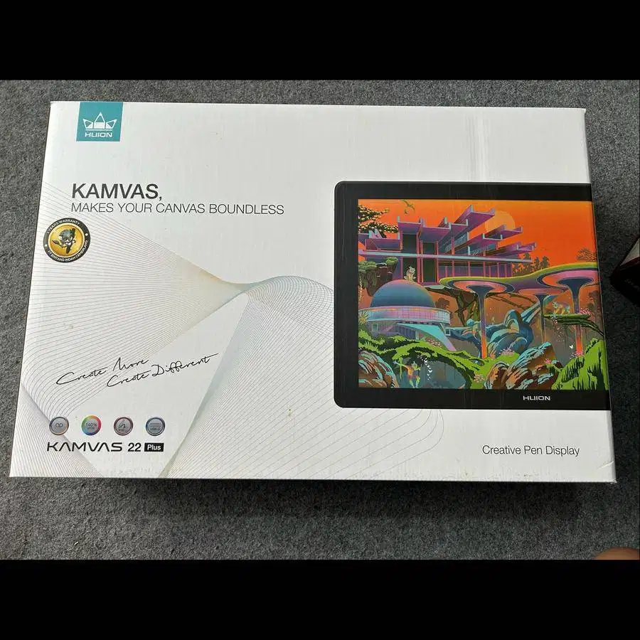 HUION Kamvas 22 Plus QLED Drawing Tablet