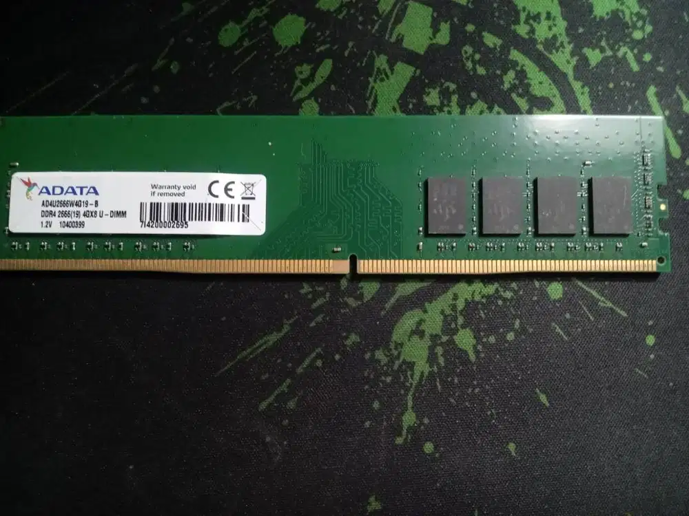 Dijual RAM DDR3 4GB kondisi bekas, masih normal 100% dan siap pakai.