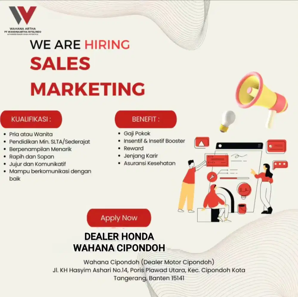 MARKETING DEALER HONDA WAHANA CIPONDOH