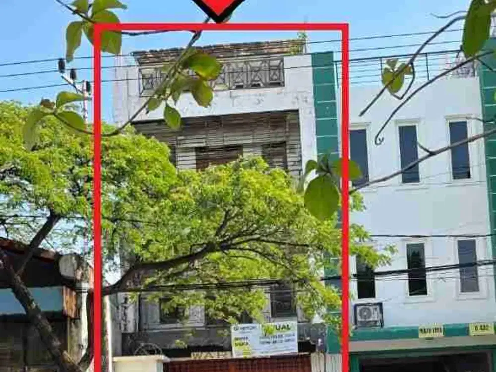 lelang ruko 3 lantai jl raya kenjeran surabaya