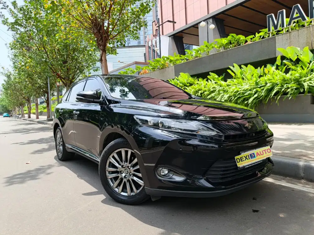 (KM35000)TOYOTA HARRIER PREMIUM ADVANCE 2016 NIK 2015 TERLENGKAP