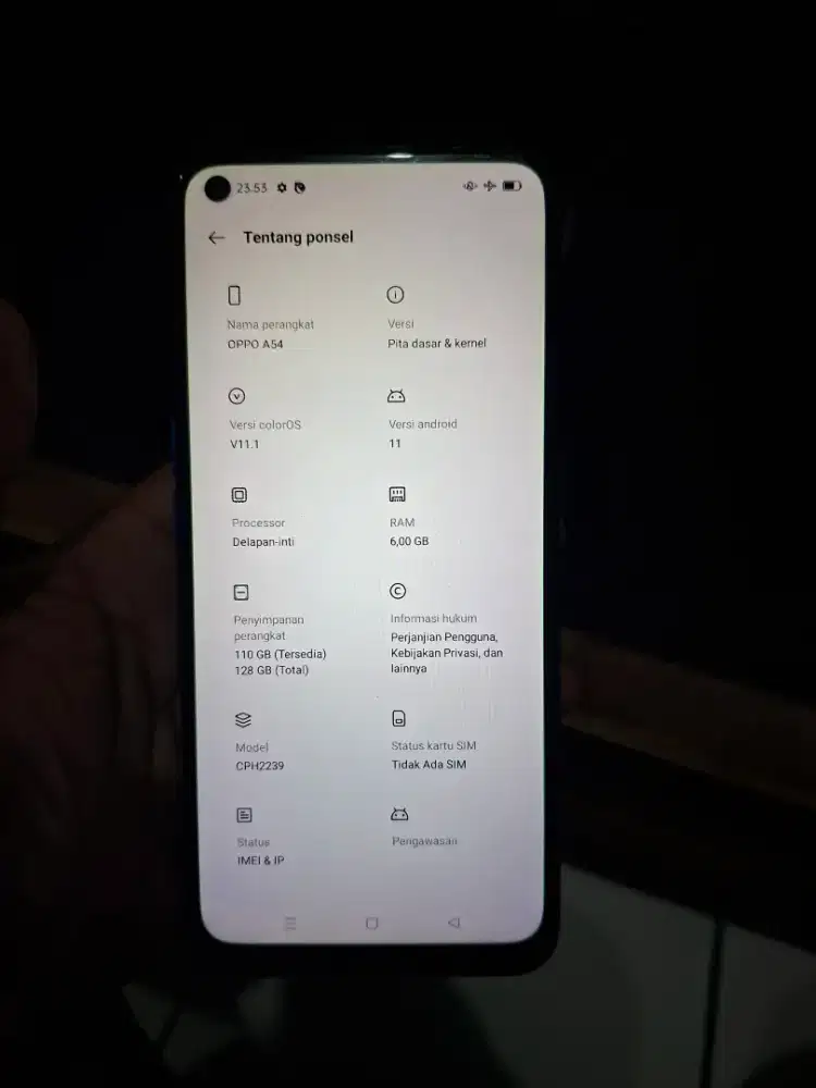 Oppo A54 6/128 Warna Blue