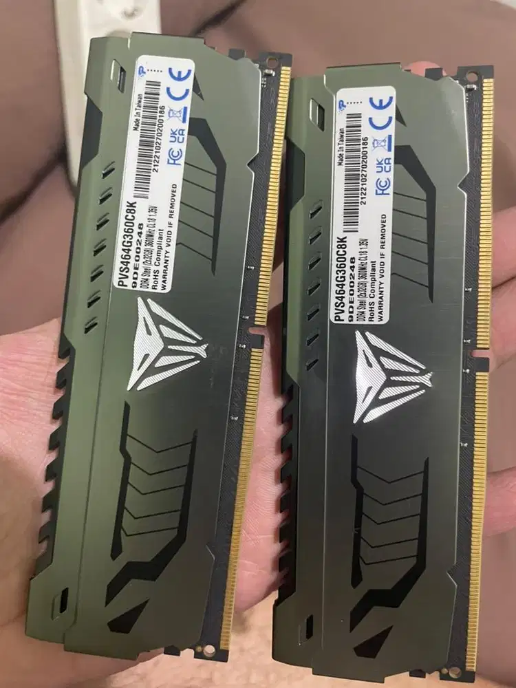 RAM 64GB 32GBx2 3600Mhz